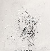 Sele-Portrait with Bandage, Albrecht Durer